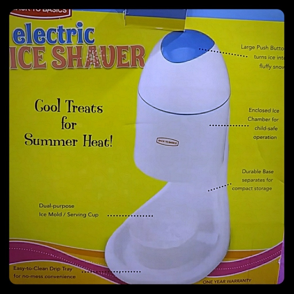 Electric ICE shaver
